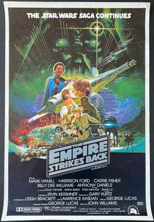 The Empire Strikes Back Poster Original One Sheet 1980 Ohari Artwork