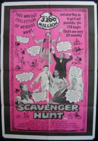 Scavenger Hunt One Sheet Australian Movie poster