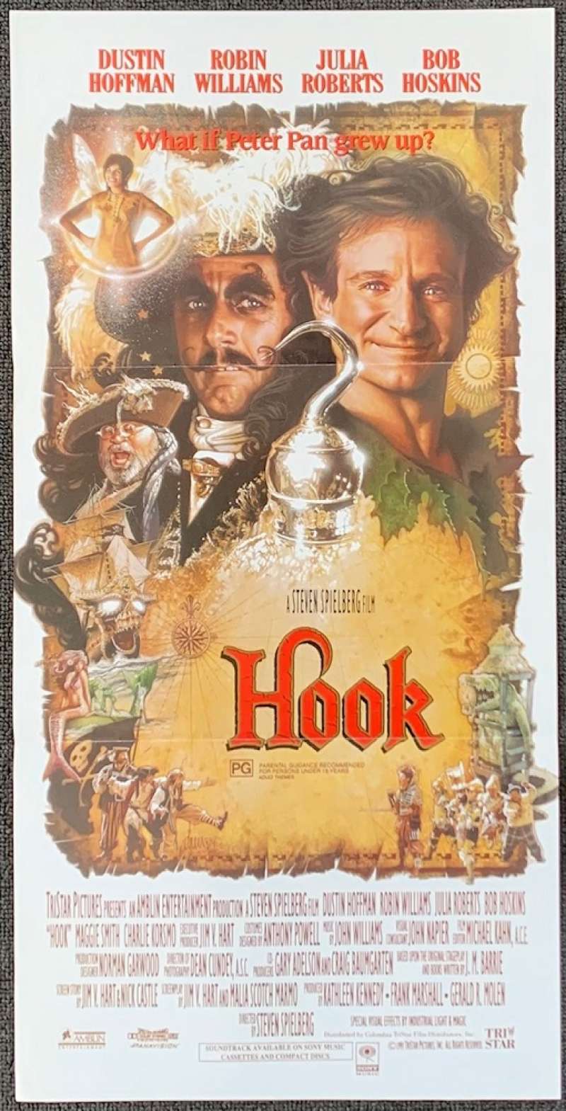 Hook 1991 robin williams julia roberts dustin hoffman legendas