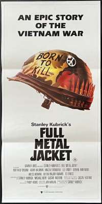 Full Metal Jacket Movie Poster Original Daybill 1987 Vietnam Stanley Kubrick