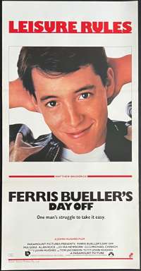 Ferris Bueller's Day Off Poster Original Daybill 1986 Matthew Broderick