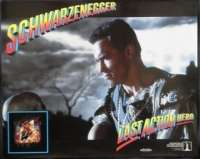 Last Action Hero Lobby Card 11x14" Original Arnold Schwarzenegger