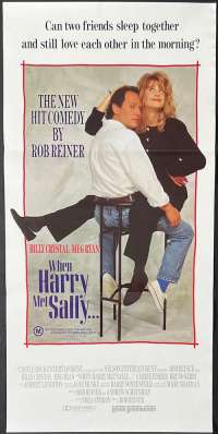 When Harry Met Sally Poster Original Daybill 1989 Billy Crystal Meg Ryan