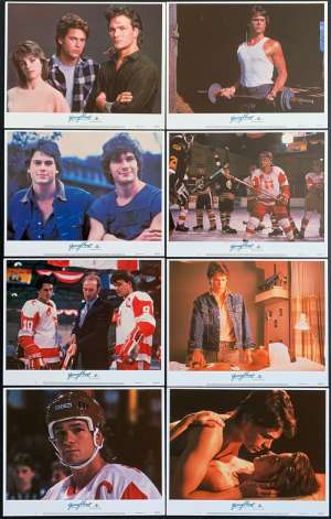 Youngblood Lobby Card Set 11x14 Original 1986 Rob Lowe Ice hockey