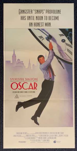 Oscar Poster Original Daybill 1991 Sylvester Stallone Marisa Tomei