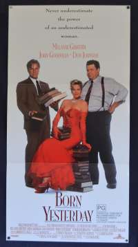 Born Yesterday Poster Original Daybill 1993 John Goodman Melanie Griffith