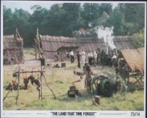 The Land That Time Forgot Lobby Card No 2 Original 1975 Doug McClure