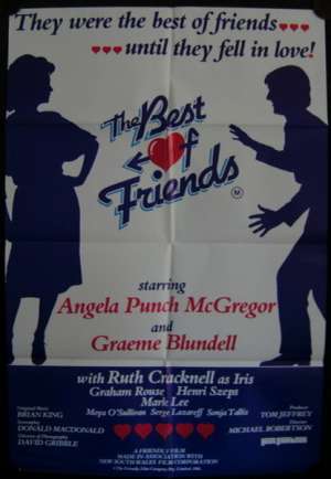 The Best Of Friends Movie Poster Original One Sheet 1982 Graeme Blundell