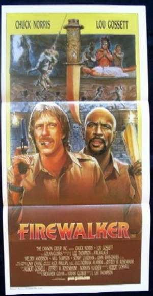 Firewalker Daybill Movie poster
