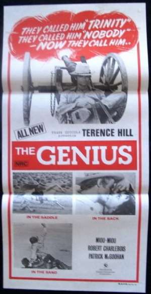 Genius, The Daybill Movie poster