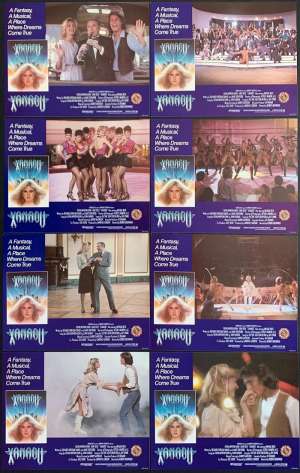 Xanadu Lobby Card Set USA 11x14 Original 1980 Olivia Newton-John