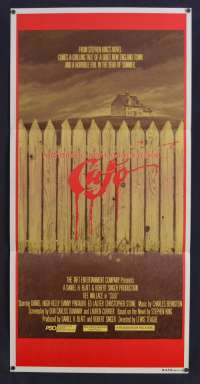 Cujo movie poster Daybill Stephen King Horror Dog Dee Wallace