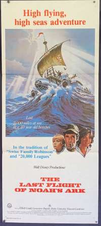 The Last Flight Of Noah&#039;s Ark Poster Original Daybill 1980 Elliott Gould Rick Schroder