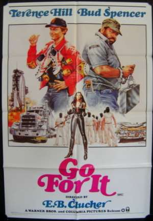 Go For It Poster Original One Sheet 1983 Bud Spencer Terence Hill Trinity Boys
