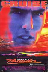 Days Of Thunder Poster Original One Sheet ROLLED 1990 NASCAR race