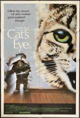 Cat's Eye 1985 One Sheet Movie Poster Drew Barrymore Stephen King