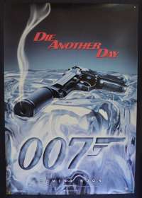 Die Another Day Poster Original One Sheet 2002 Pierce Brosnan James Bond Gun Art