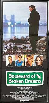 Boulevard Of Broken Dreams Movie Poster Original Daybill John Waters