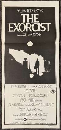 The Exorcist Poster Original Daybill 1973 Linda Blair William Friedkin