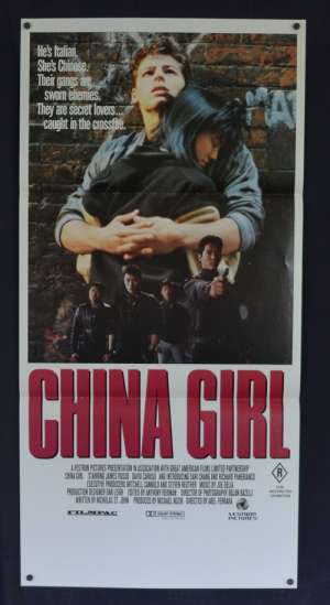 China Girl Daybill movie poster David Caruso James Russo