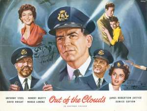 Out Of The Clouds Movie Vintage Trade Ad British Original 1955 Rare
