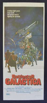 Battlestar Galactica 1978 Richard Hatch Lorne Greene Daybill movie poster