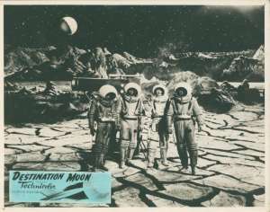 Destination Moon Lobby Still 1 English 11x14 Original 1950 Sci-Fi Space