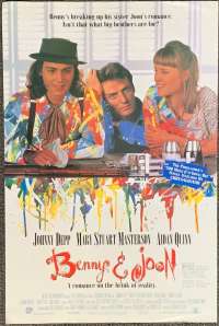 Benny And Joon Poster Original Mini Daybill 1993 Johnny Depp