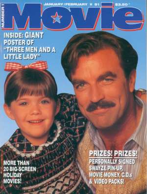 Three Men And A Little Lady Movie Magazine 1991 Tom Selleck