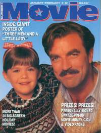 Three Men And A Little Lady Movie Magazine 1991 Tom Selleck