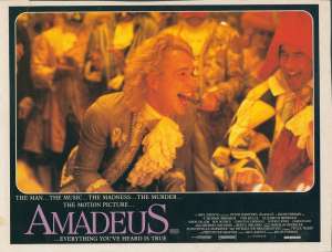 Amadeus Photosheet Lobby 1 Original 11x14 Rare 1984 Tom Hulce