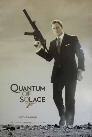 Quantum Of Solace Poster Original One Sheet 2008 Daniel Craig James Bond 007