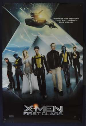 X-Men First Class Poster Original One Sheet USA 2011 James McAvoy Superhero