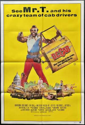 D.C. Cab 1983 One Sheet movie poster Mr T. Drew Struzan art