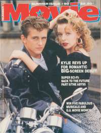 The Delinquents Movie Magazine 1990 Number 1 Kylie Minogue Rare