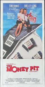 The Money Pit 1985 Daybill movie poster Tom Hanks Shelly Long