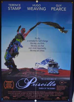 Adventures Of Priscilla Queen Of The Desert Poster One Sheet Hugo Weaving