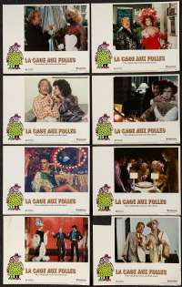 La Cage Aux Folles Lobby Card Set 11&quot;x14&quot; Original USA 1979 Style B Myers Art