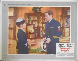 Nobody&#039;s Perfect Lobby Card Original USA 11&quot;x14&quot; 1968 Doug McClure