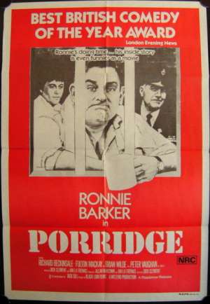 Porridge One Sheet Australian Movie poster