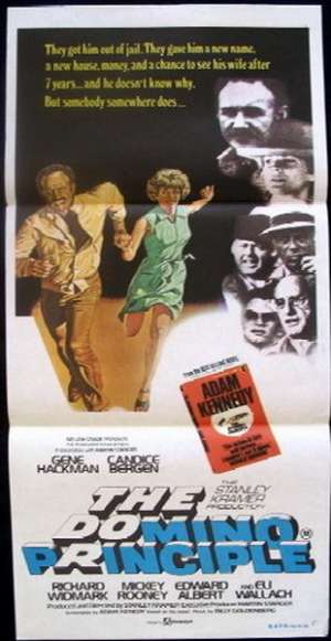 Domino Principle, The Daybill Movie poster