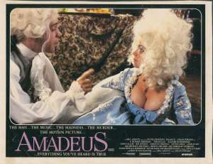 Amadeus Photosheet Lobby 5 11x14 Original Rare 1984 Tom Hulce