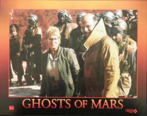 Ghosts Of Mars Lobby Card