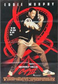 Beverly Hills Cop 3 Poster Original One Sheet 1994 Eddie Murphy Judge Reinhold