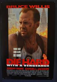 Die Hard 3 With a Vengeance Poster Original USA One Sheet 1995 Bruce Willis