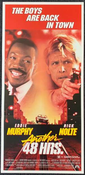 Another 48 Hours Movie Poster Original Daybill Eddie Murphy Nick Nolte