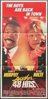 Another 48 Hours Movie Poster Original Daybill Eddie Murphy Nick Nolte
