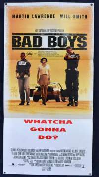 Bad Boys Poster Original Daybill 1995 Will Smith Martin Lawrence Cops