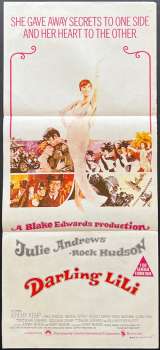 Darling Lili Poster Original Daybill 70's Re-Issue Julie Andrews