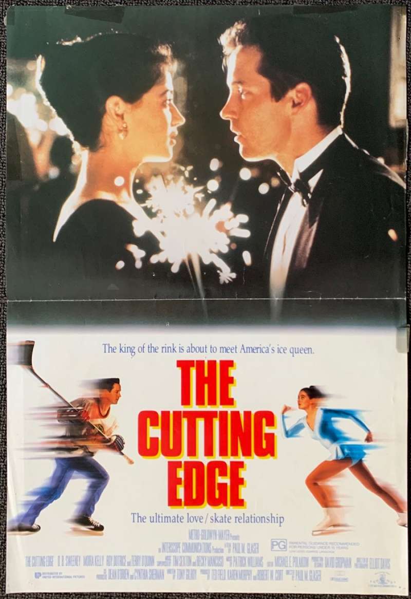All About Movies The Cutting Edge Poster Original Mini Daybill 1992 